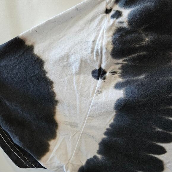 Chemistry Skull Tie Dye Cotton Short Sleeve White Tee Size XL - Picture 4 of 7